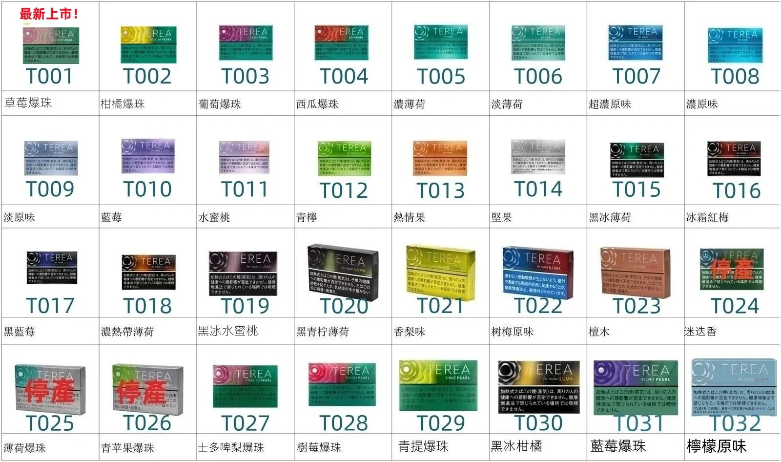 IQOS TEREA Blossom Pearl櫻花草莓爆珠煙彈